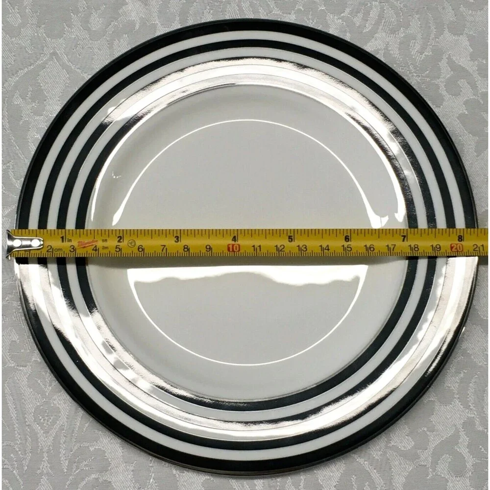 Kate Spade Lenox Plates lot Parker Place Salad, Butter, Saucer, 3 dishes
